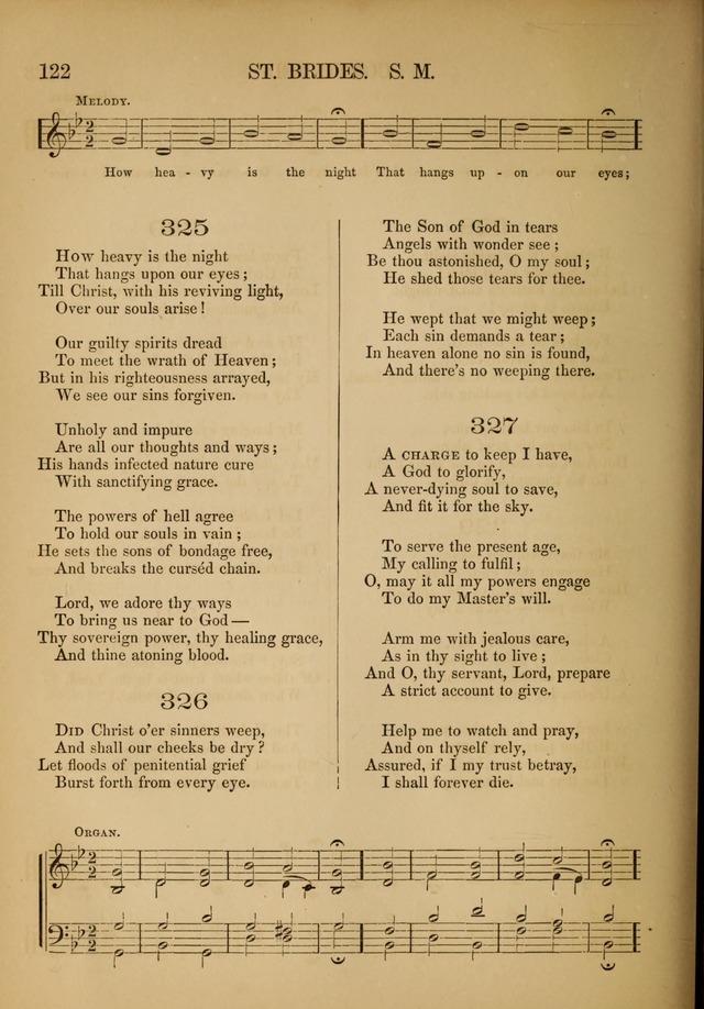 Church Choral-Book: containing tunes and hymns for congregational singing, and adapted to choirs and social worship page 122