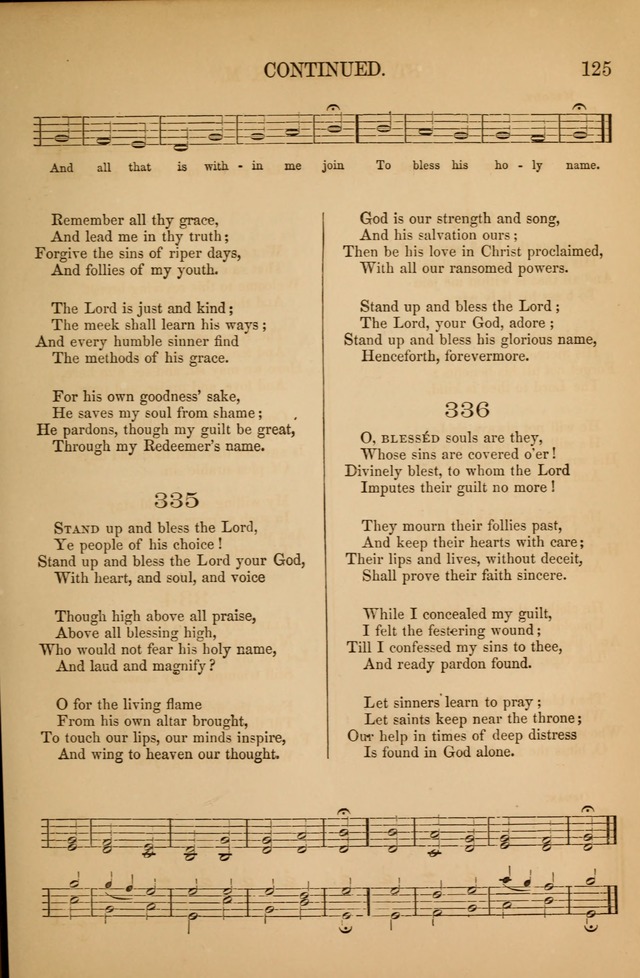 Church Choral-Book: containing tunes and hymns for congregational singing, and adapted to choirs and social worship page 125