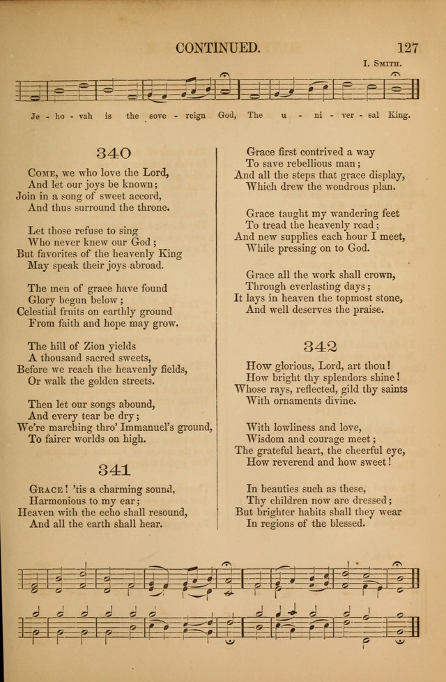 Church Choral-Book: containing tunes and hymns for congregational singing, and adapted to choirs and social worship page 127