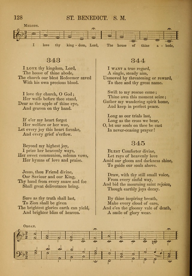 Church Choral-Book: containing tunes and hymns for congregational singing, and adapted to choirs and social worship page 128