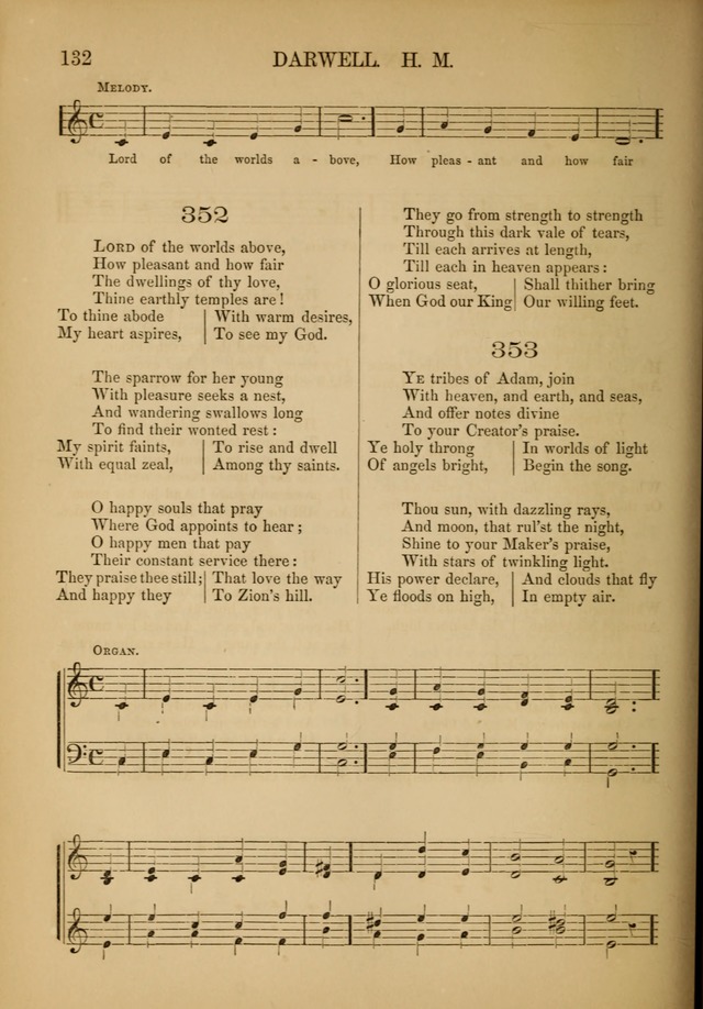 Church Choral-Book: containing tunes and hymns for congregational singing, and adapted to choirs and social worship page 132