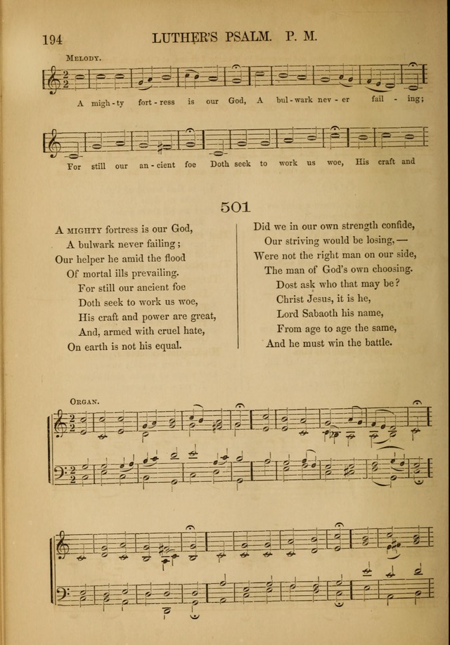 Church Choral-Book: containing tunes and hymns for congregational singing, and adapted to choirs and social worship page 194