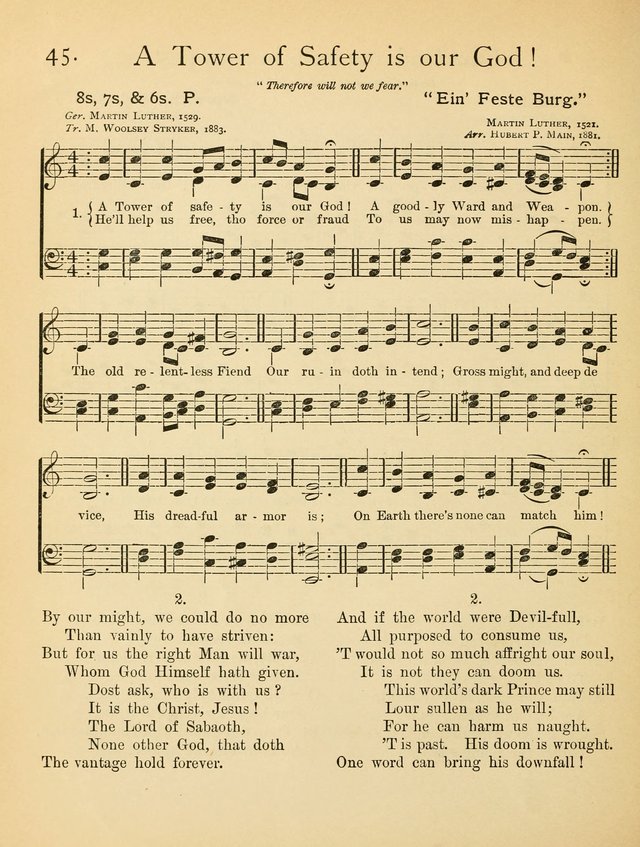 Christian Chorals: for the Chapel and Fireside page 47