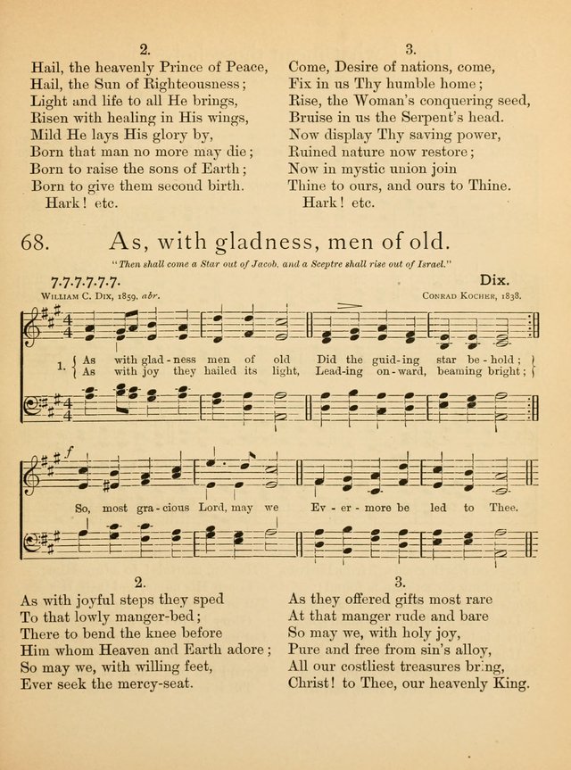 Christian Chorals: for the Chapel and Fireside page 68