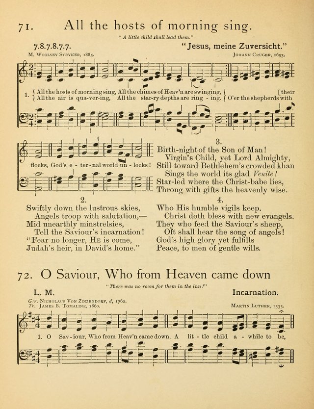 Christian Chorals: for the Chapel and Fireside page 71