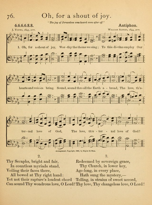 Christian Chorals: for the Chapel and Fireside page 74