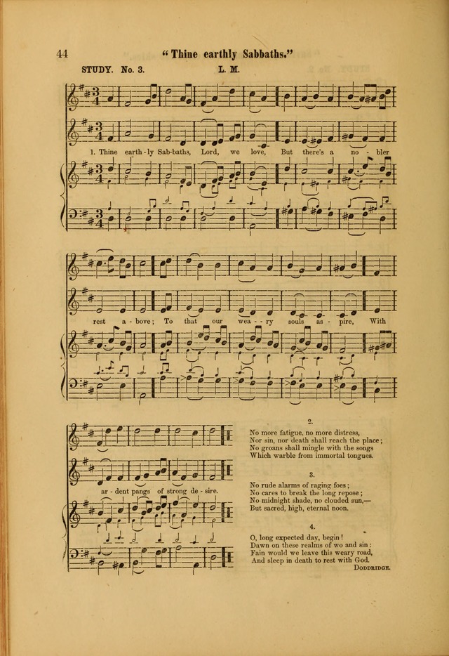 Church Chorals and Choir Studies page 44