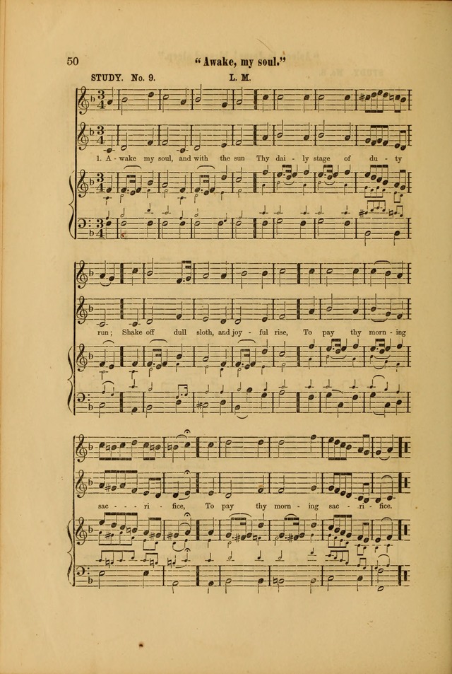 Church Chorals and Choir Studies page 50