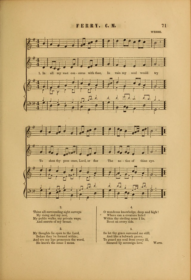 Church Chorals and Choir Studies page 71