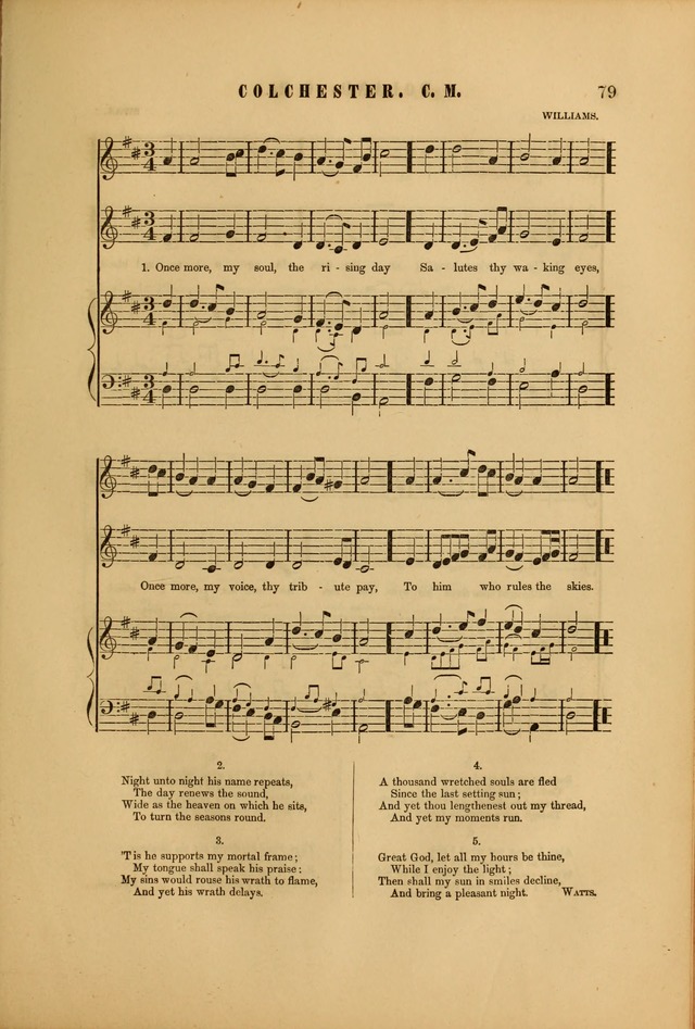 Church Chorals and Choir Studies page 79