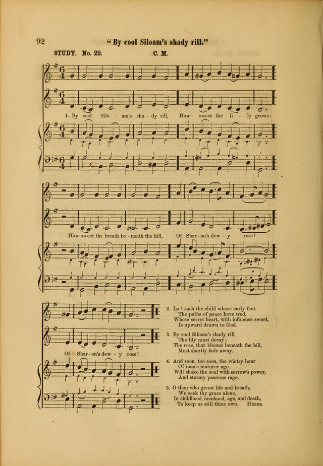 Church Chorals and Choir Studies page 92