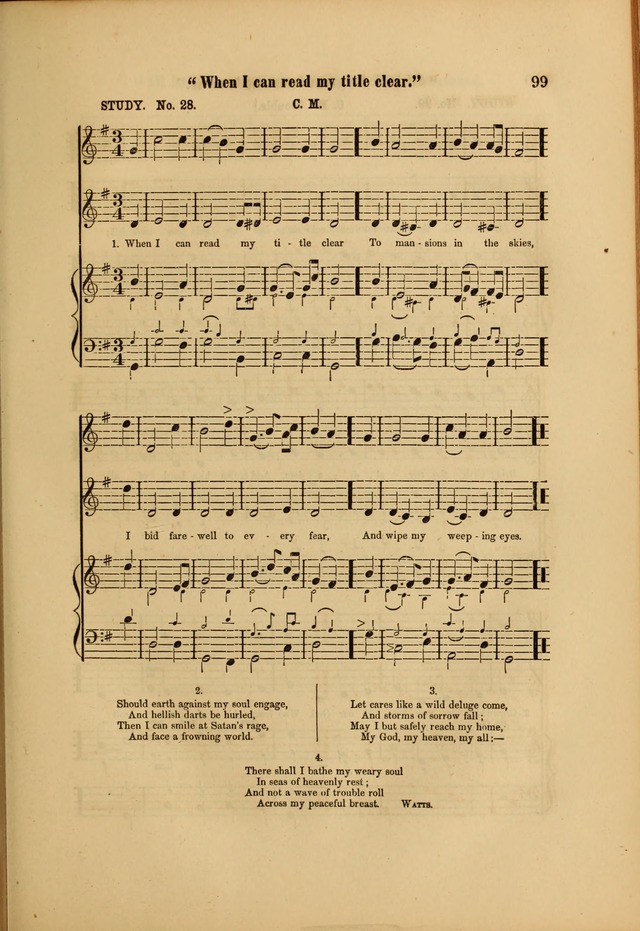 Church Chorals and Choir Studies page 99