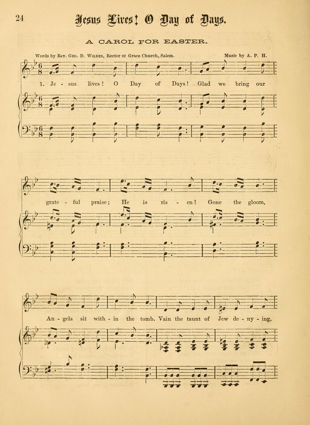 Carols for Christmas, Easter and Other Festivals page 29