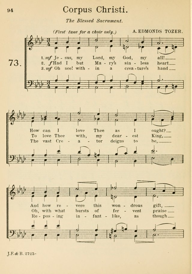 Catholic Church Hymnal with Music page 119