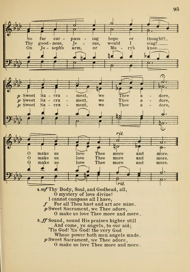 Catholic Church Hymnal with Music page 120