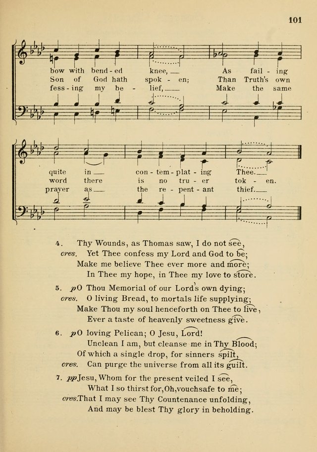 Catholic Church Hymnal with Music page 126