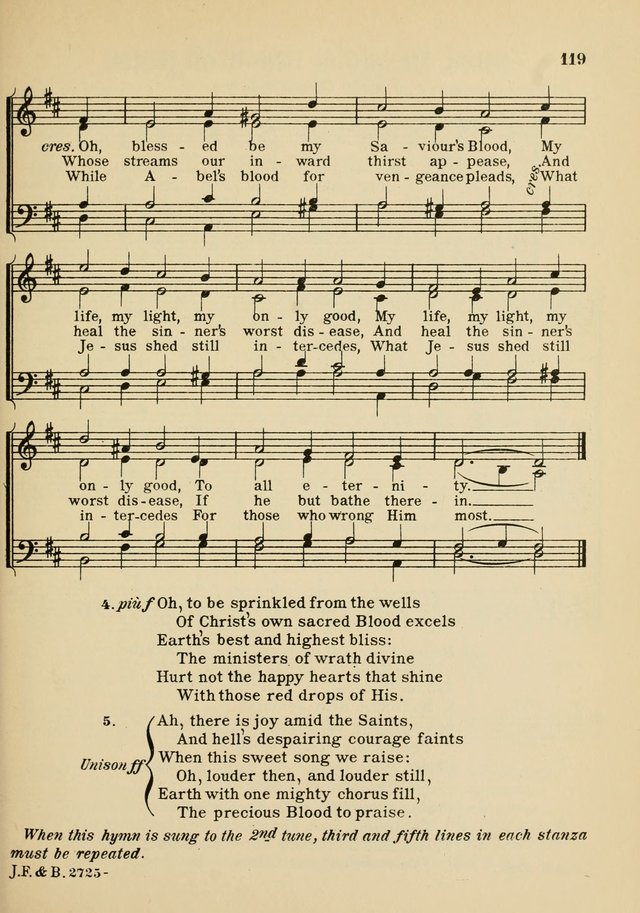 Catholic Church Hymnal with Music page 144