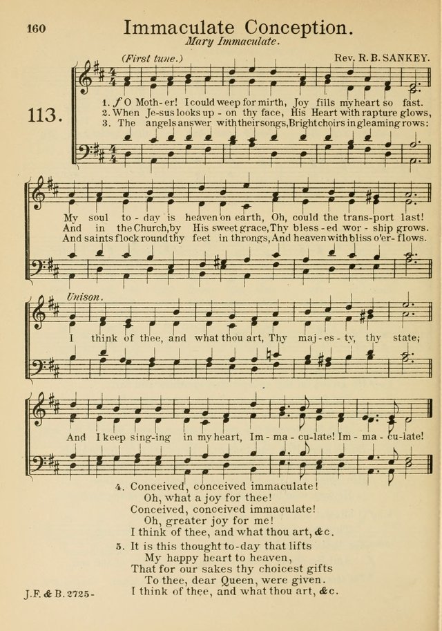 Catholic Church Hymnal with Music page 185