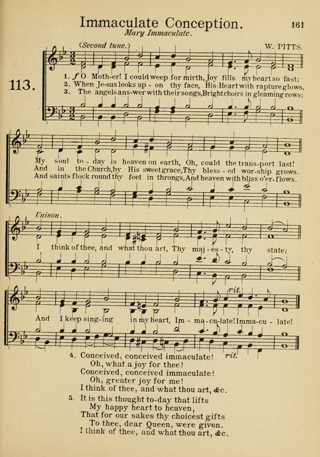 Catholic Church Hymnal with Music page 186