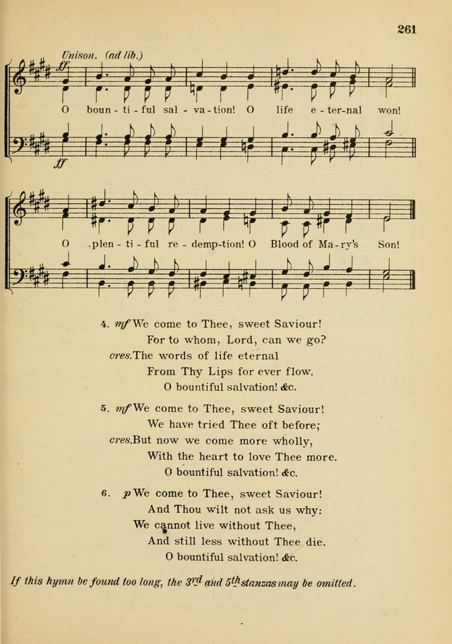 Catholic Church Hymnal with Music page 286