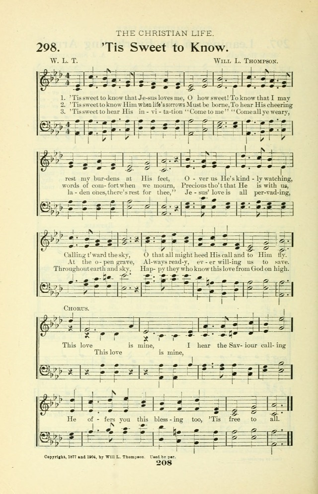 The Christian Church Hymnal page 279