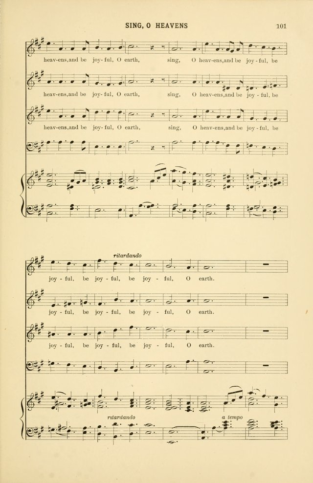 Christmas Carols and Hymns: for school and choir page 101