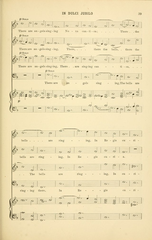 Christmas Carols and Hymns: for school and choir page 39