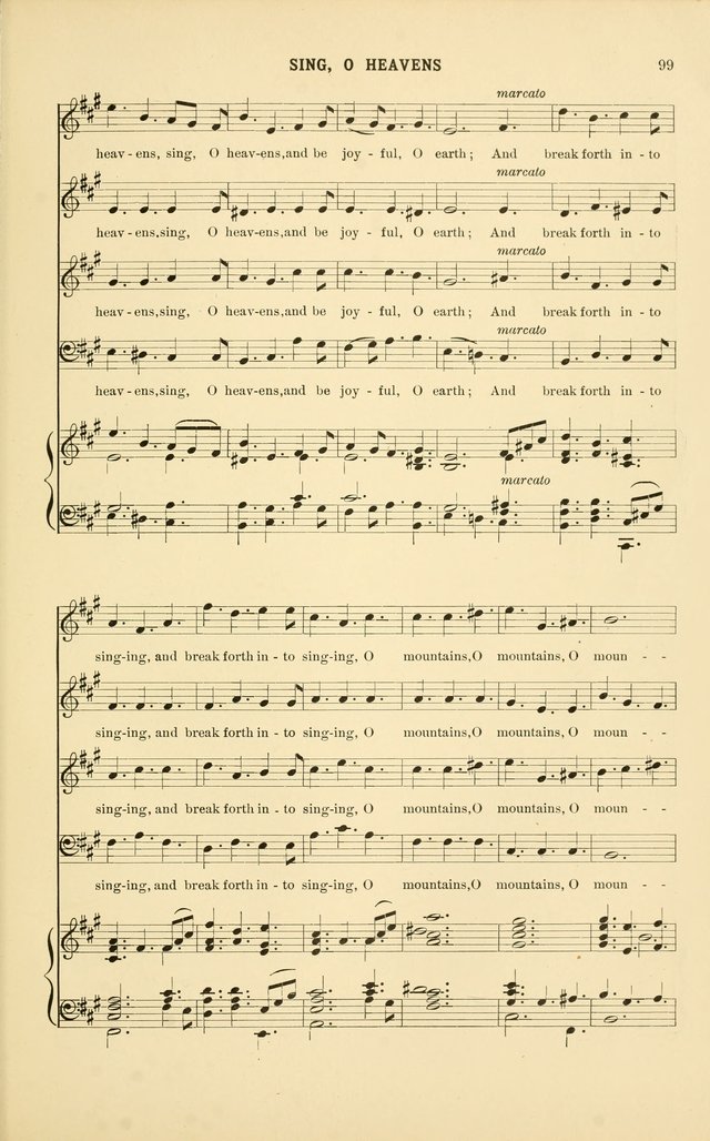 Christmas Carols and Hymns: for school and choir page 99