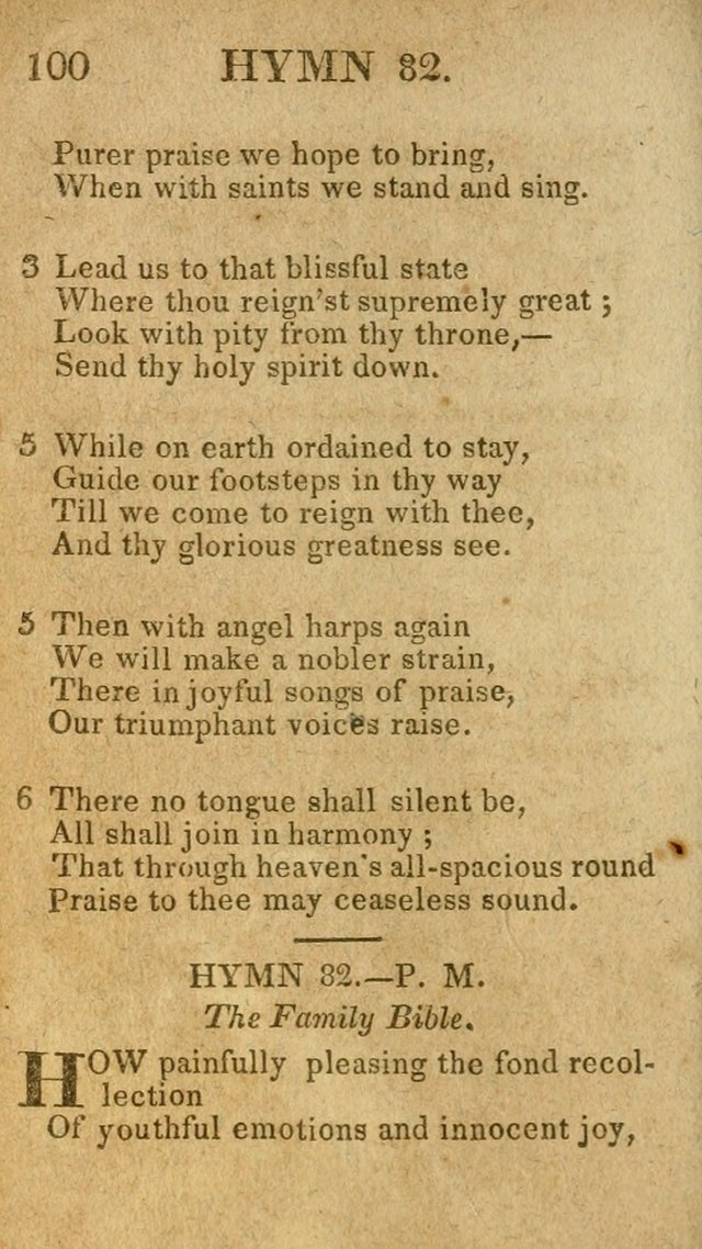 A Choice Collection of Hymns, and Spiritual Songs, designed for the devotions of Israel, in prayer, conference, and camp-meetings...(2nd ed.) page 111