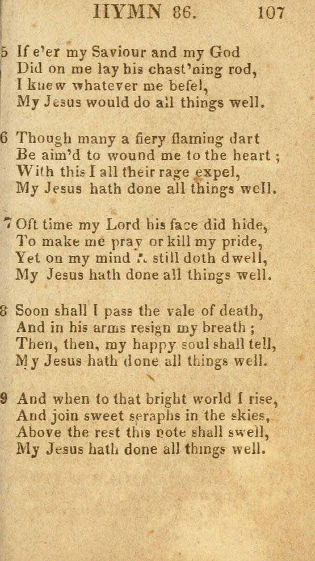 A Choice Collection of Hymns, and Spiritual Songs, designed for the devotions of Israel, in prayer, conference, and camp-meetings...(2nd ed.) page 118