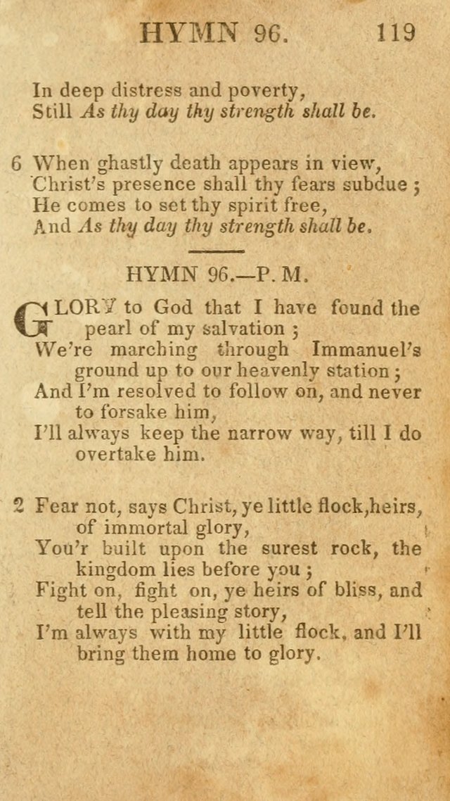 A Choice Collection of Hymns, and Spiritual Songs, designed for the devotions of Israel, in prayer, conference, and camp-meetings...(2nd ed.) page 130