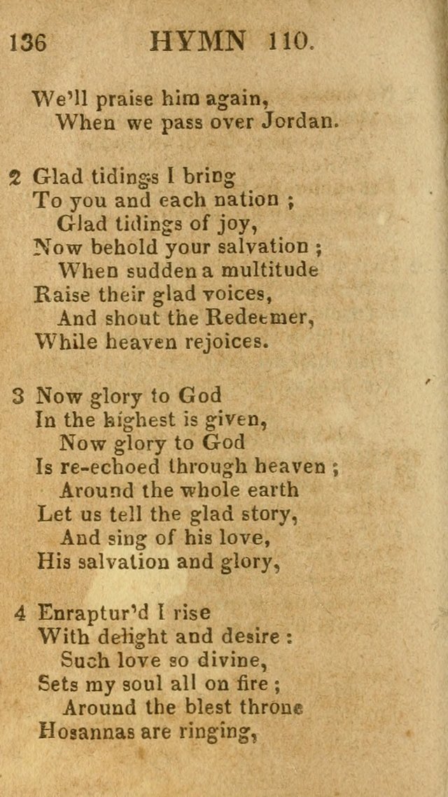 A Choice Collection of Hymns, and Spiritual Songs, designed for the devotions of Israel, in prayer, conference, and camp-meetings...(2nd ed.) page 147