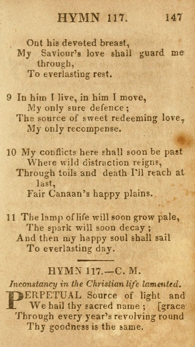 A Choice Collection of Hymns, and Spiritual Songs, designed for the devotions of Israel, in prayer, conference, and camp-meetings...(2nd ed.) page 158