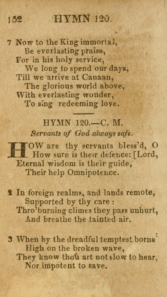 A Choice Collection of Hymns, and Spiritual Songs, designed for the devotions of Israel, in prayer, conference, and camp-meetings...(2nd ed.) page 163