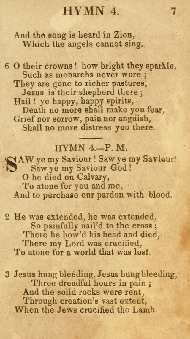 A Choice Collection of Hymns, and Spiritual Songs, designed for the devotions of Israel, in prayer, conference, and camp-meetings...(2nd ed.) page 18