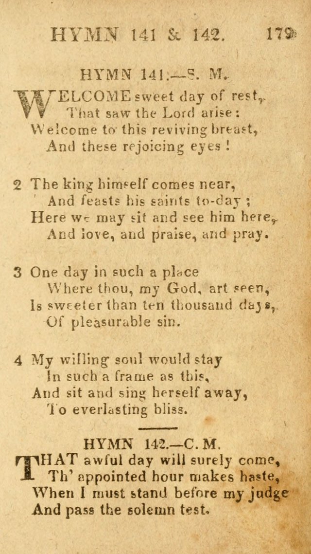 A Choice Collection of Hymns, and Spiritual Songs, designed for the devotions of Israel, in prayer, conference, and camp-meetings...(2nd ed.) page 190