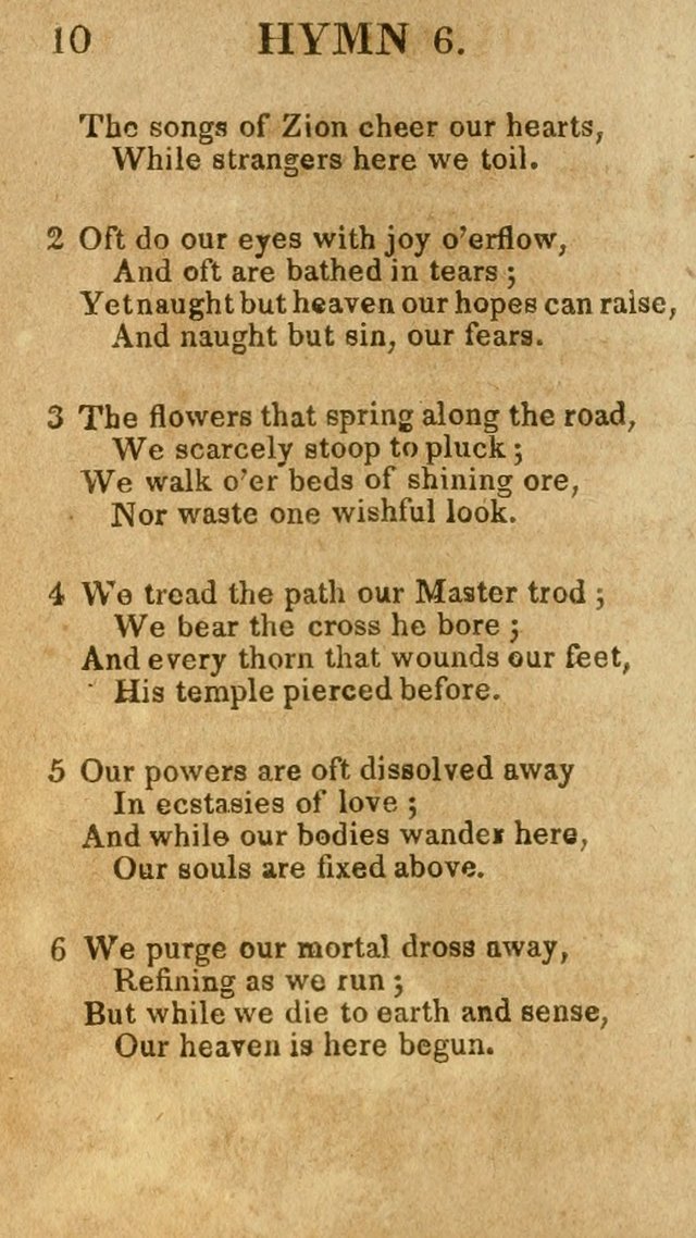 A Choice Collection of Hymns, and Spiritual Songs, designed for the devotions of Israel, in prayer, conference, and camp-meetings...(2nd ed.) page 21