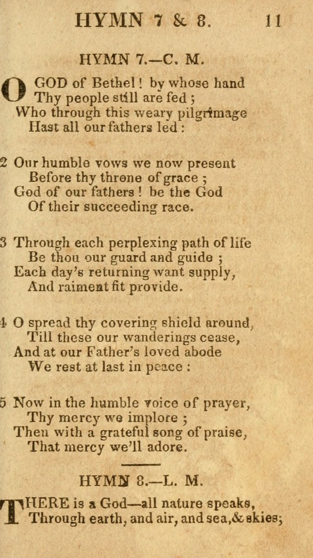 A Choice Collection of Hymns, and Spiritual Songs, designed for the devotions of Israel, in prayer, conference, and camp-meetings...(2nd ed.) page 22