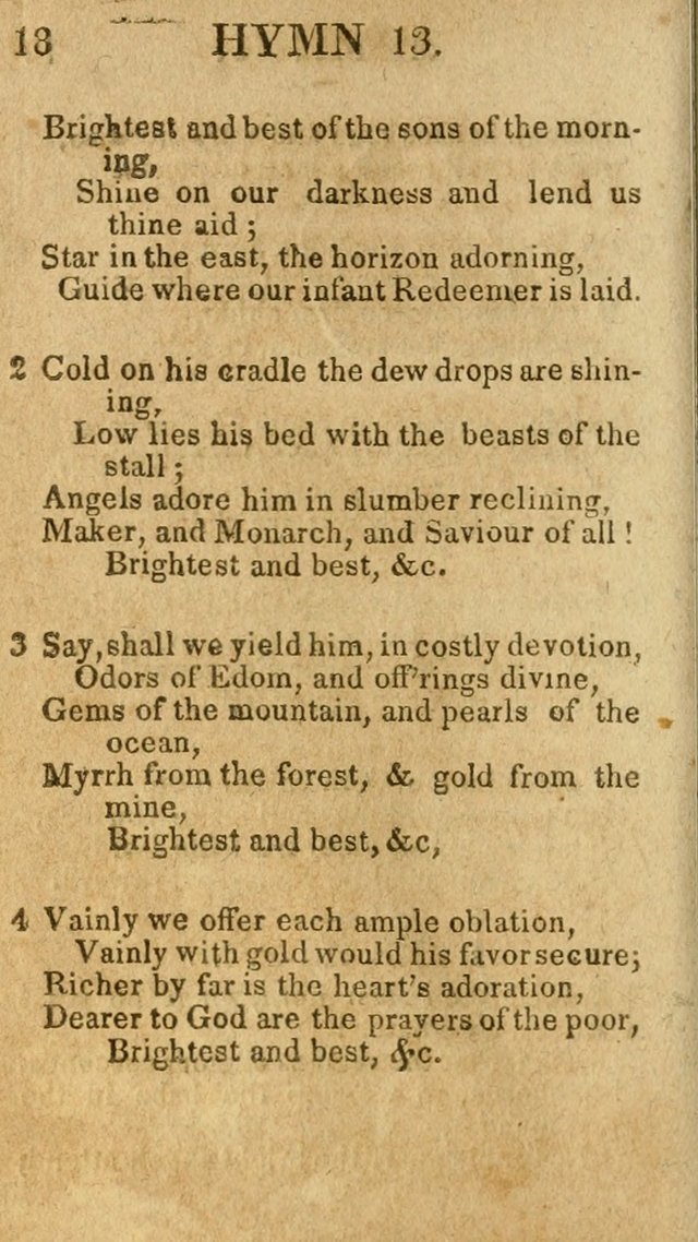 A Choice Collection of Hymns, and Spiritual Songs, designed for the devotions of Israel, in prayer, conference, and camp-meetings...(2nd ed.) page 29