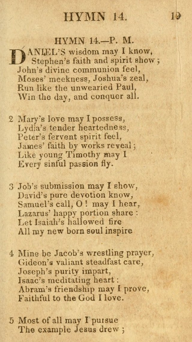 A Choice Collection of Hymns, and Spiritual Songs, designed for the devotions of Israel, in prayer, conference, and camp-meetings...(2nd ed.) page 30