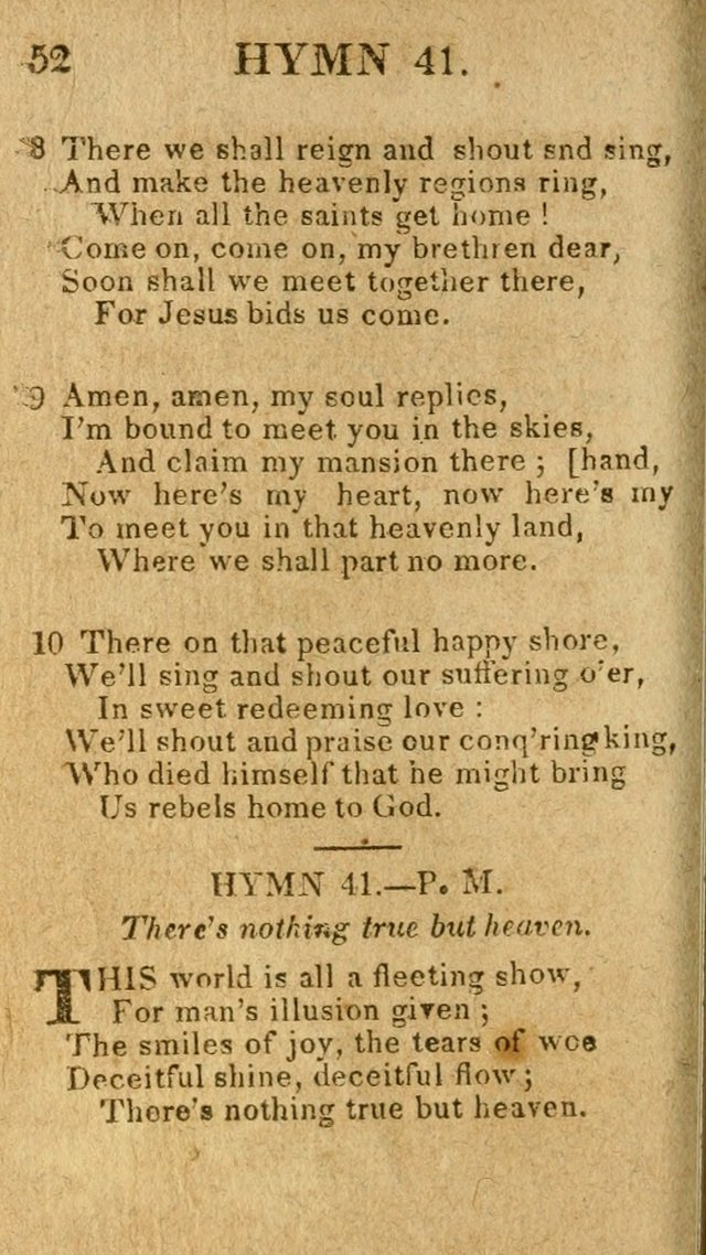 A Choice Collection of Hymns, and Spiritual Songs, designed for the devotions of Israel, in prayer, conference, and camp-meetings...(2nd ed.) page 63