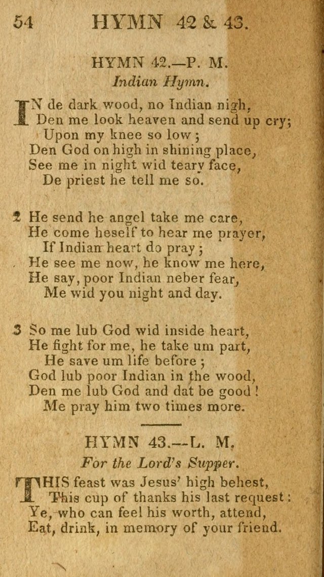 A Choice Collection of Hymns, and Spiritual Songs, designed for the devotions of Israel, in prayer, conference, and camp-meetings...(2nd ed.) page 65