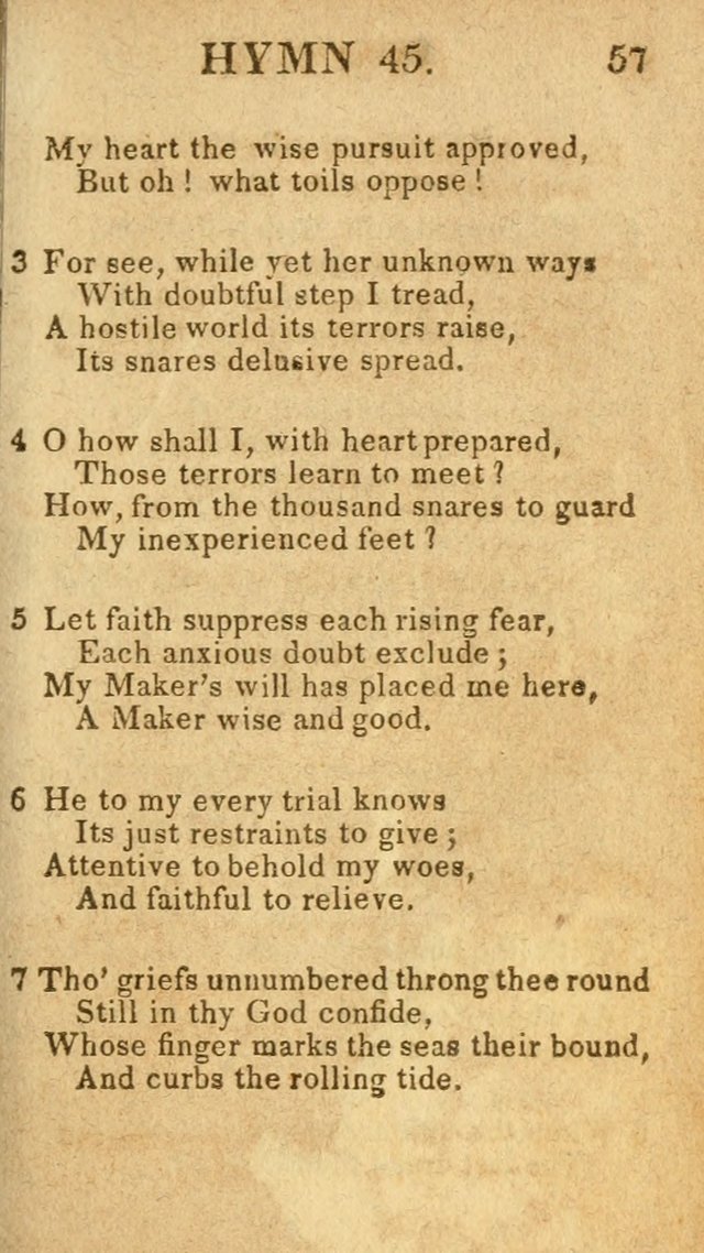 A Choice Collection of Hymns, and Spiritual Songs, designed for the devotions of Israel, in prayer, conference, and camp-meetings...(2nd ed.) page 68