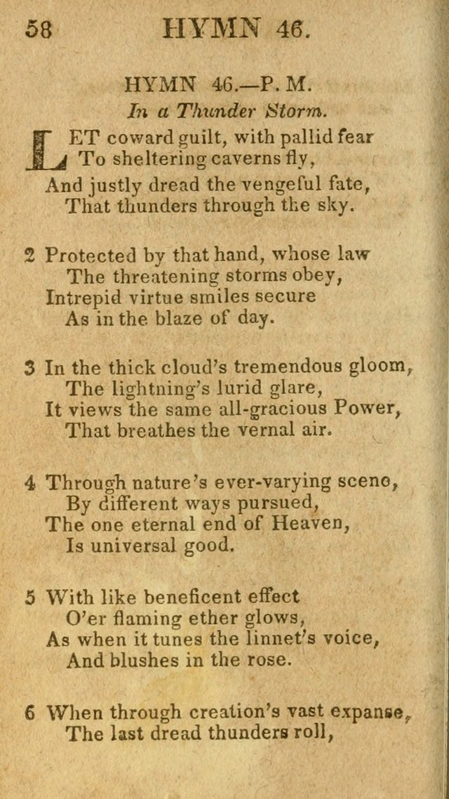 A Choice Collection of Hymns, and Spiritual Songs, designed for the devotions of Israel, in prayer, conference, and camp-meetings...(2nd ed.) page 69