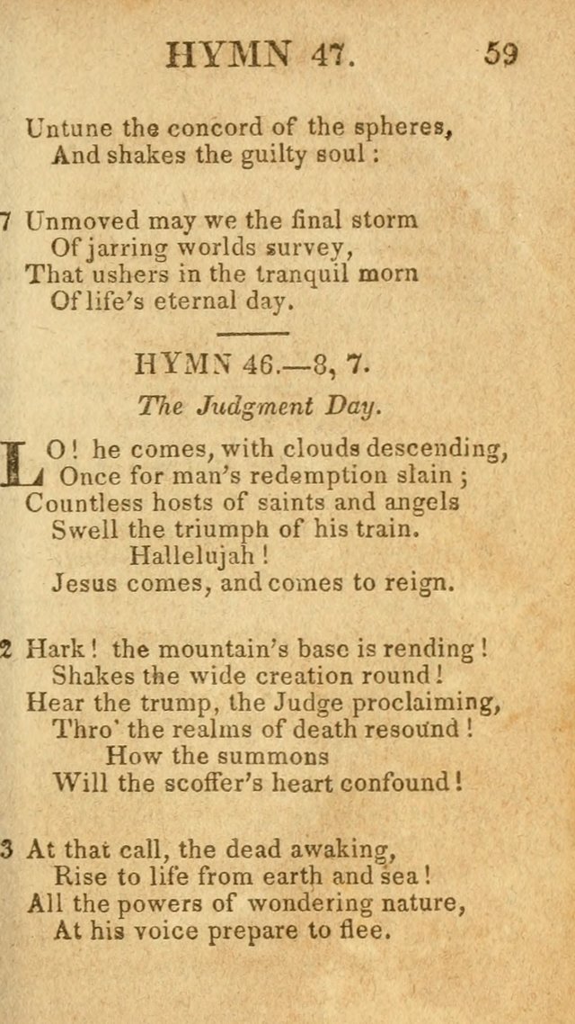 A Choice Collection of Hymns, and Spiritual Songs, designed for the devotions of Israel, in prayer, conference, and camp-meetings...(2nd ed.) page 70