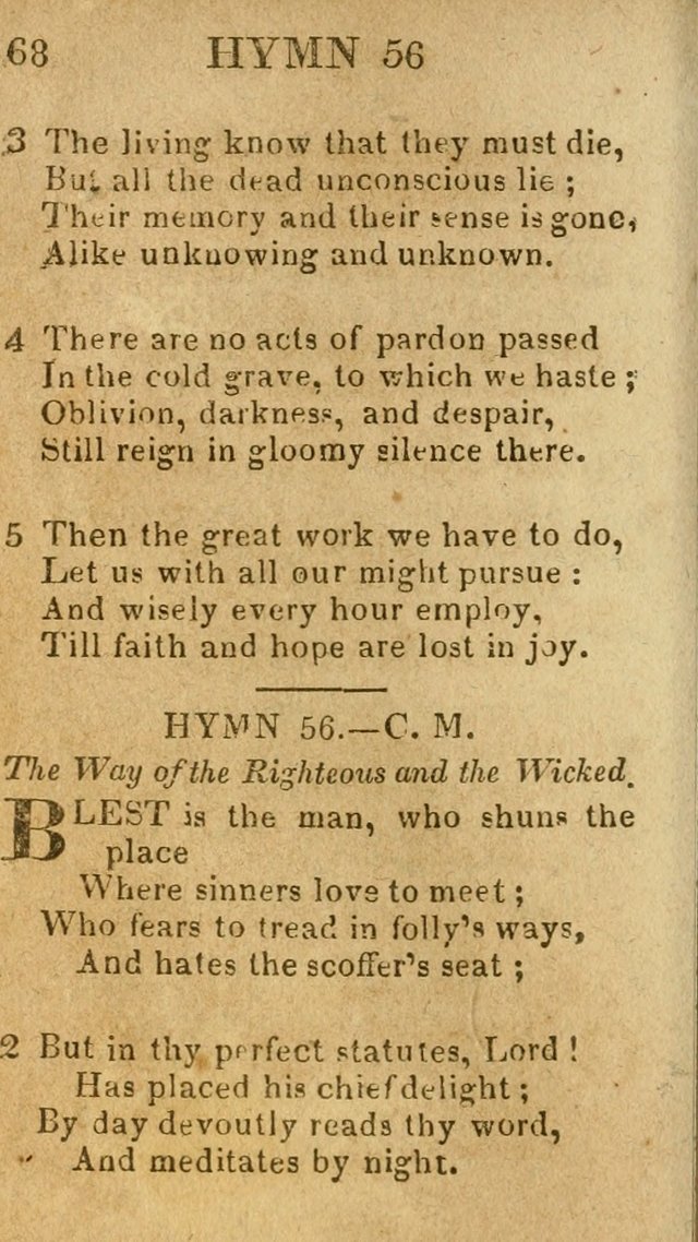 A Choice Collection of Hymns, and Spiritual Songs, designed for the devotions of Israel, in prayer, conference, and camp-meetings...(2nd ed.) page 79