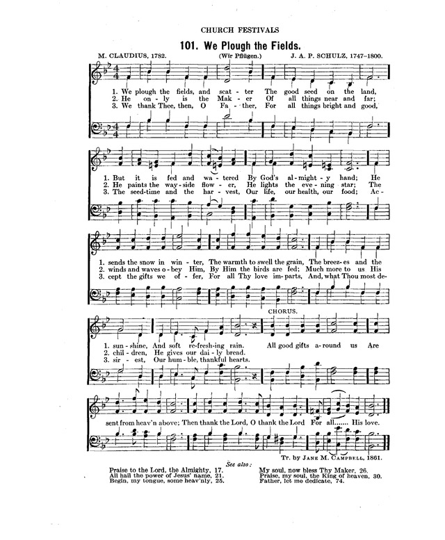 Concordia: a collection of hymns and spiritual songs page 102