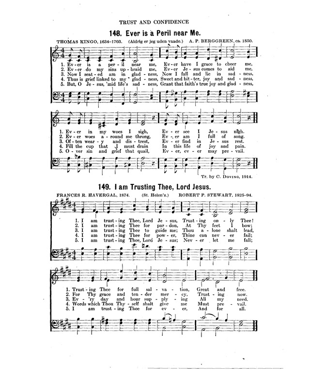 Concordia: a collection of hymns and spiritual songs page 141