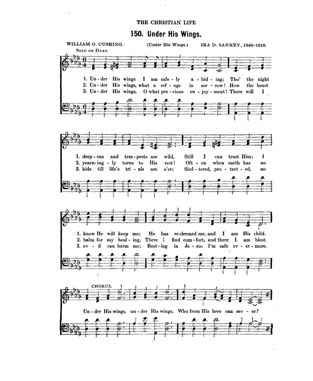 Concordia: a collection of hymns and spiritual songs page 142