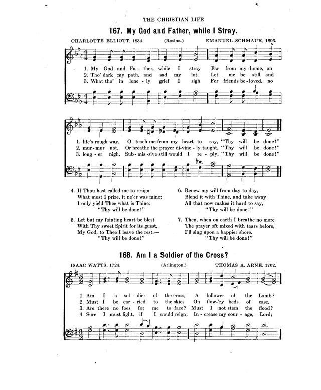 Concordia: a collection of hymns and spiritual songs page 156